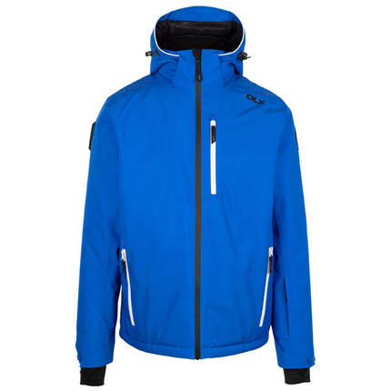 Veste de ski homme 4090 - rouge imperméable avec capuche amovible