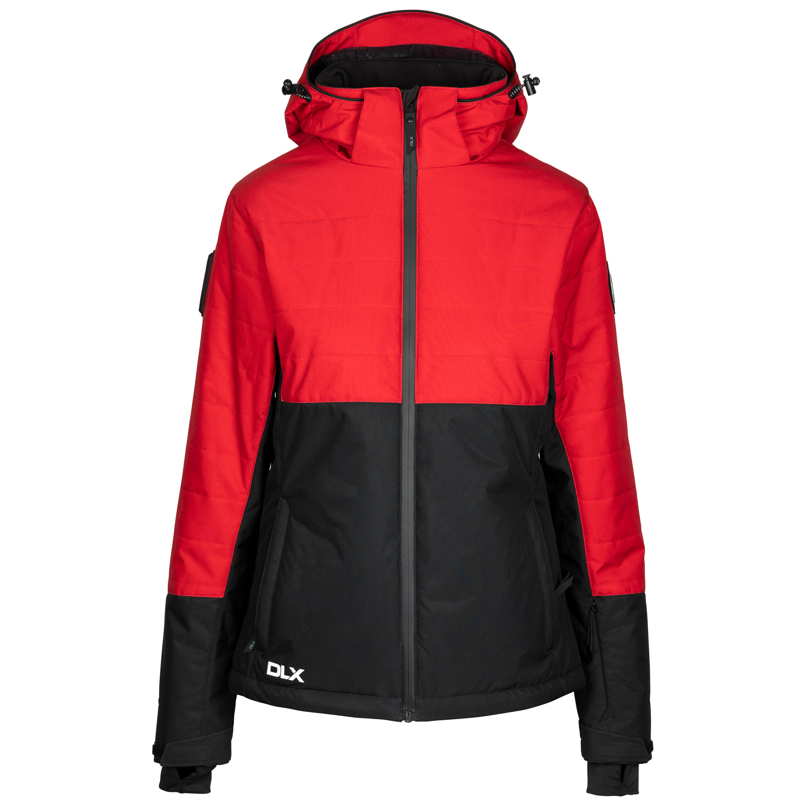 DLX Womens Ski Jacket Ladies Waterproof Windproof Hooded Coat Skiwear Jaclyn