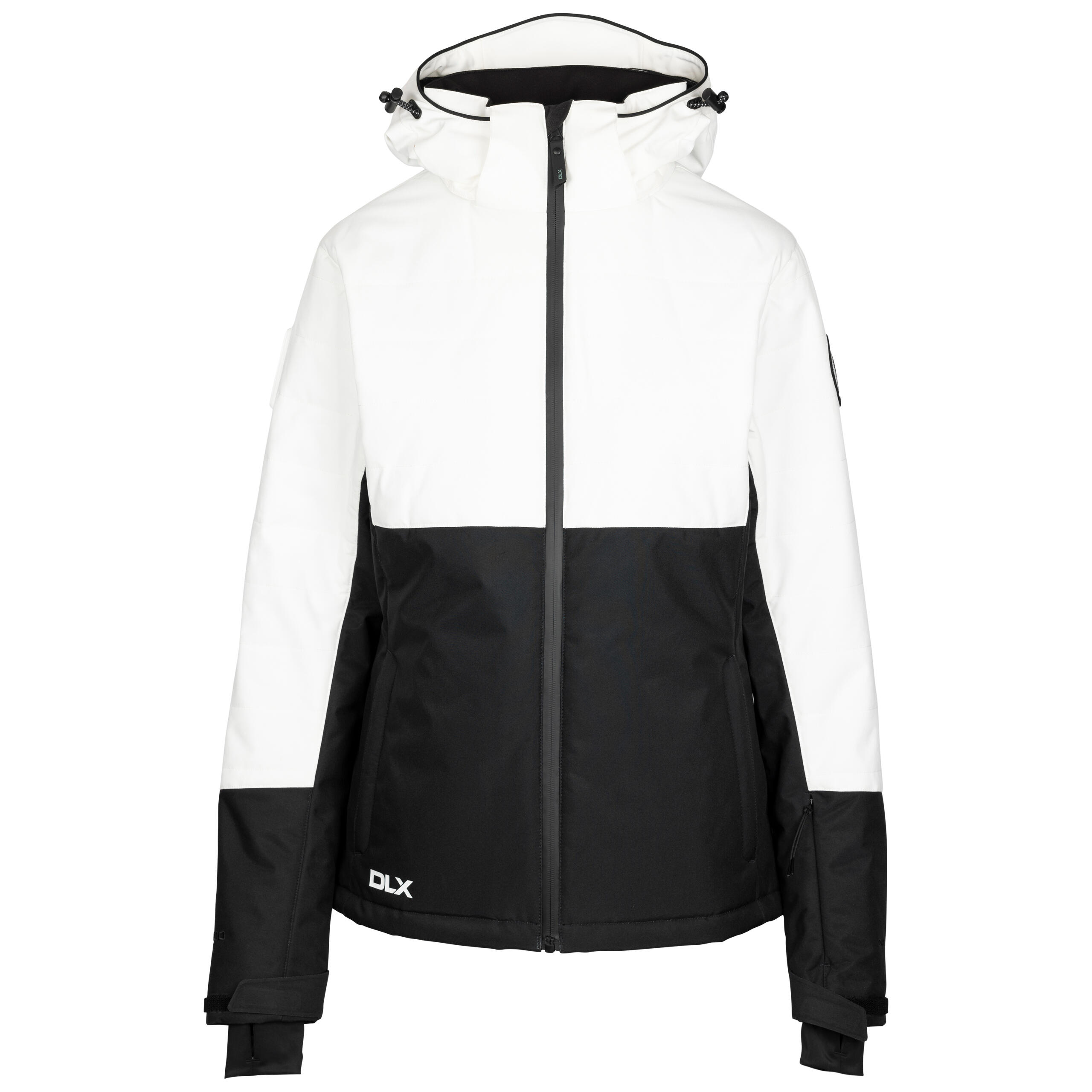 DLX Womens Ski Jacket Ladies Waterproof Windproof Hooded Coat Skiwear Jaclyn