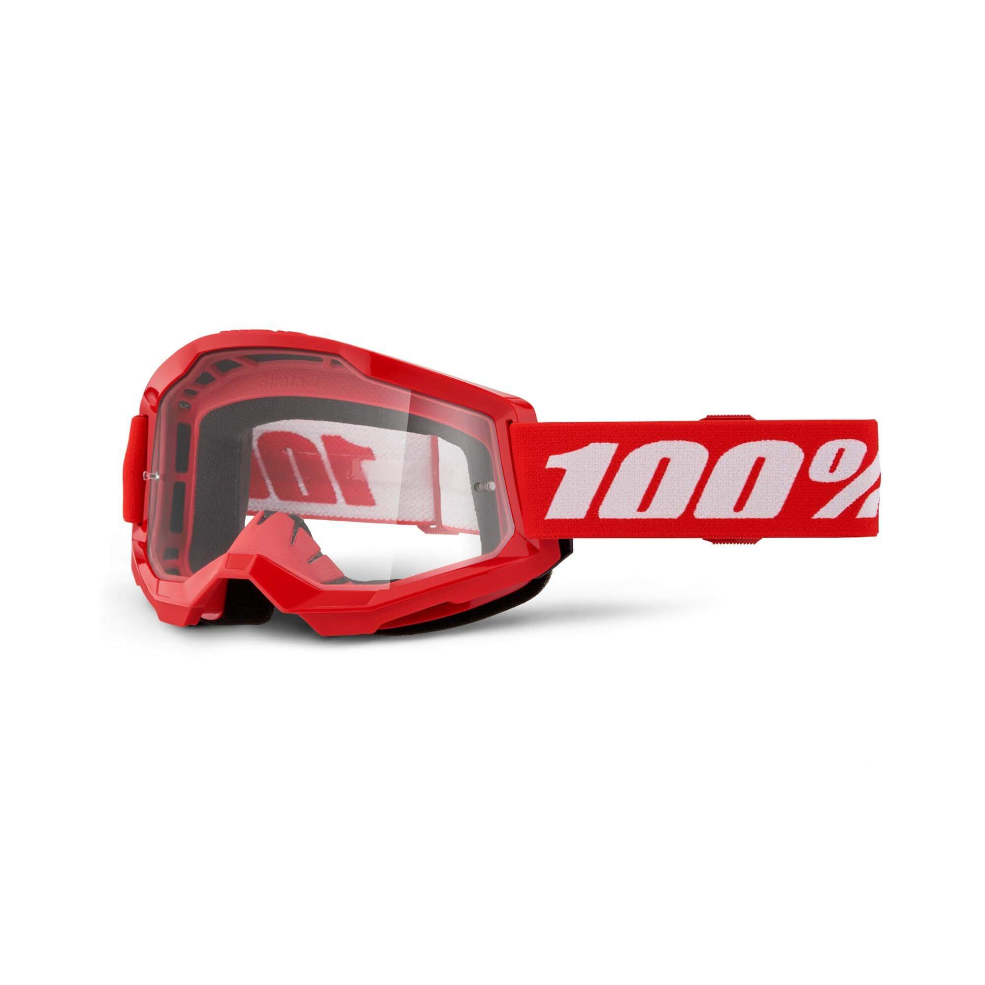 STRATA 2 Goggle Red - Clear Lens 1/1