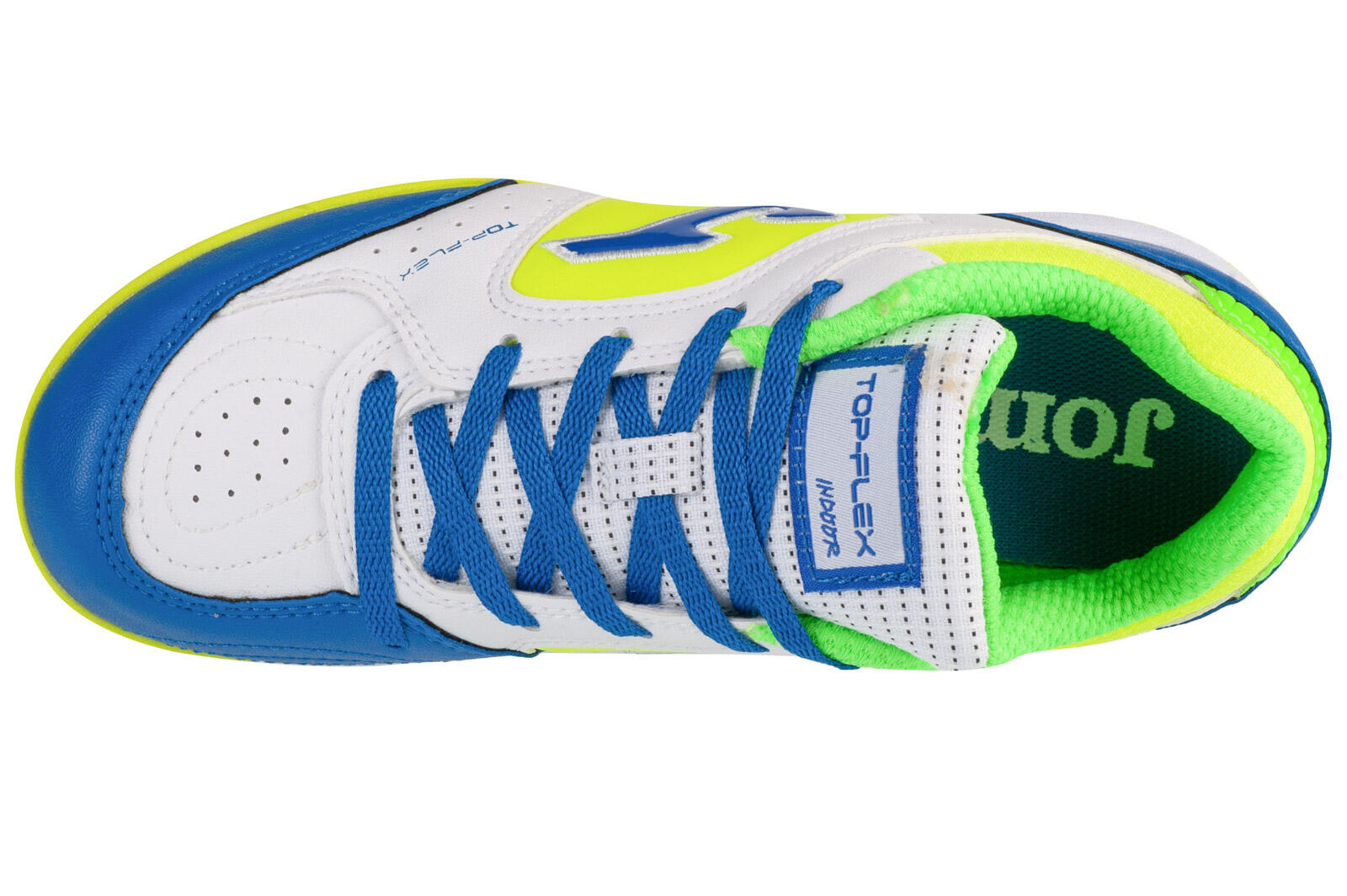 Joma - Top flex jr 2402 bco/azz TPJW2402TF 3/4