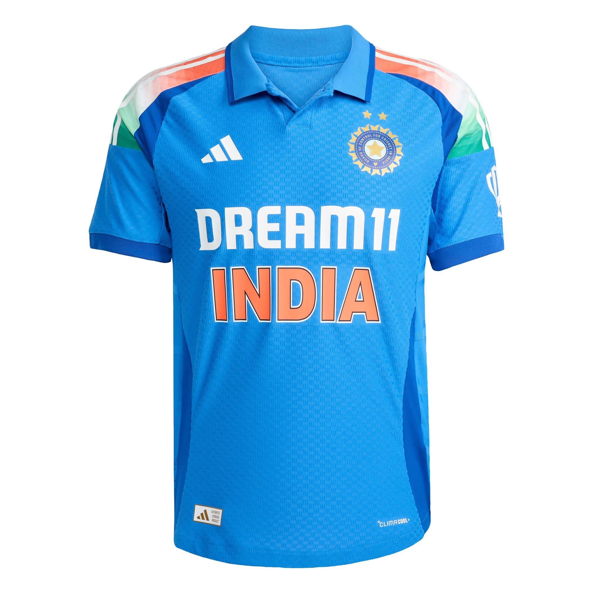 India Cricket One Day International Jersey 3/7
