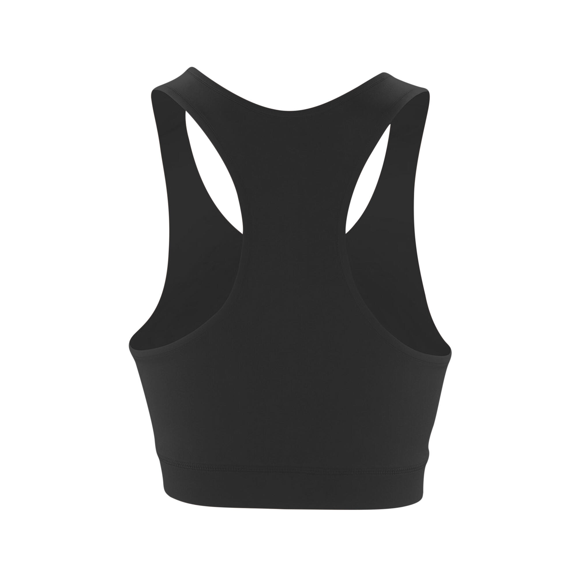 Softex Stretch Sport Crop Top Damen Schwarz 2/2