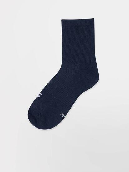 Chaussettes hautes Mixte - MIDSOC Bleu Marine