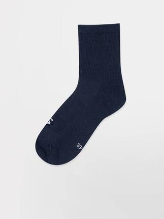 Chaussettes hautes Mixte - MIDSOC Bleu Marine