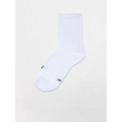 Chaussettes hautes Mixte - MIDSOC Blanc/ecru