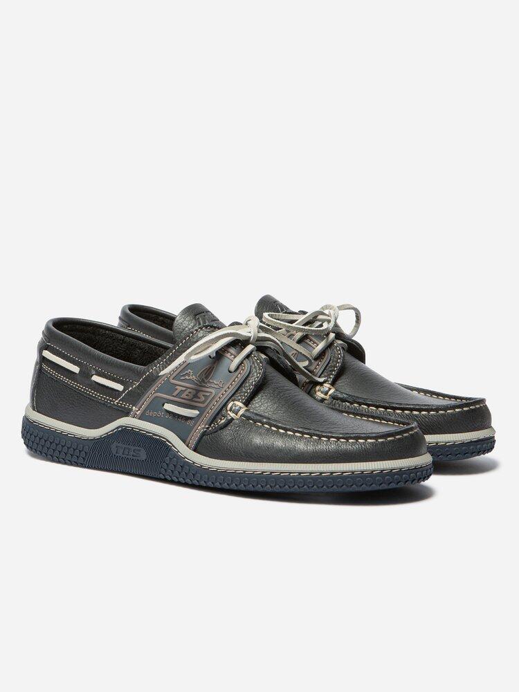 Zapatos náuticos de cuero TBS Globek 2/7