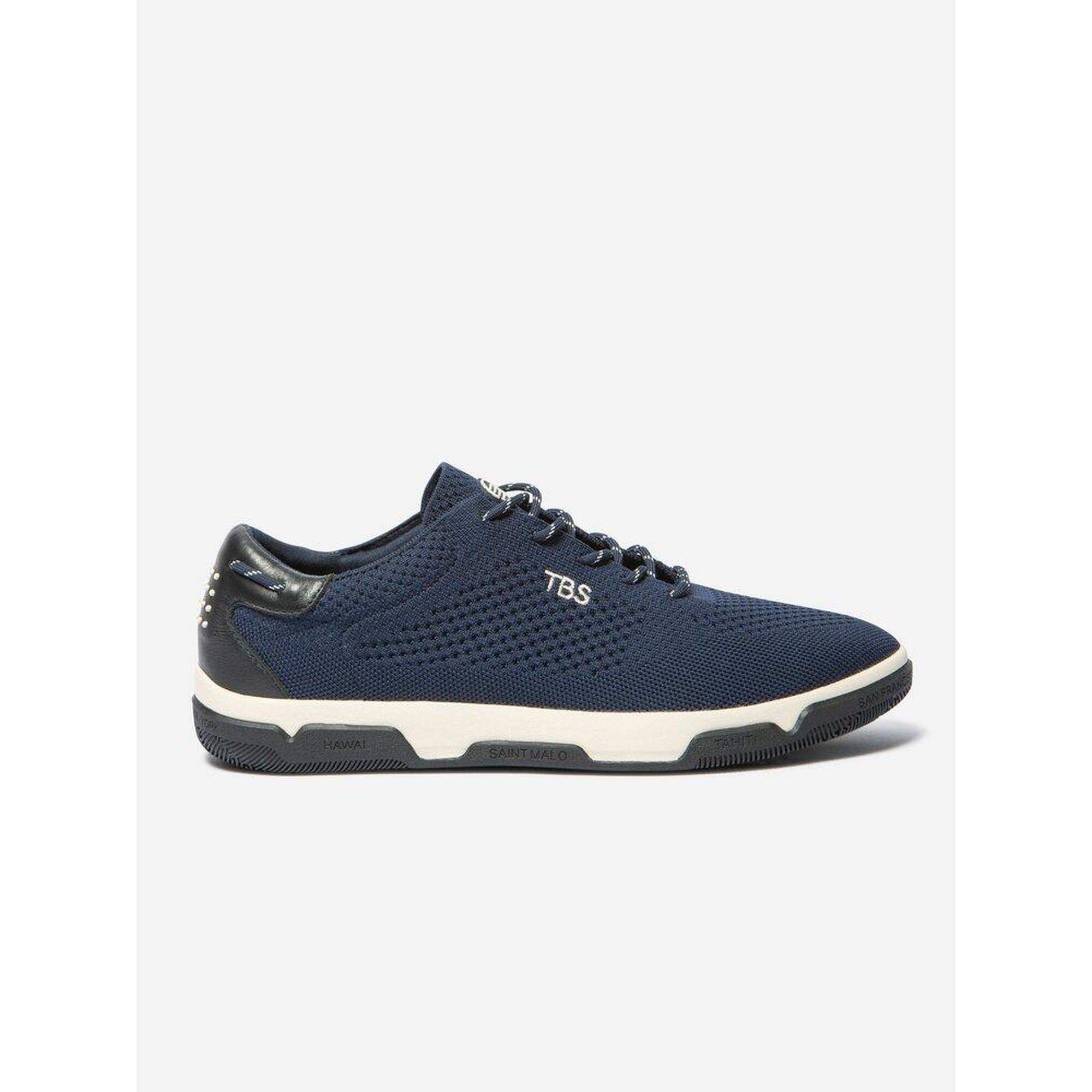 Tbs - Tennis Toile Homme Gueknit Bleu - Baskets - Bleu - 41 - Decathlon