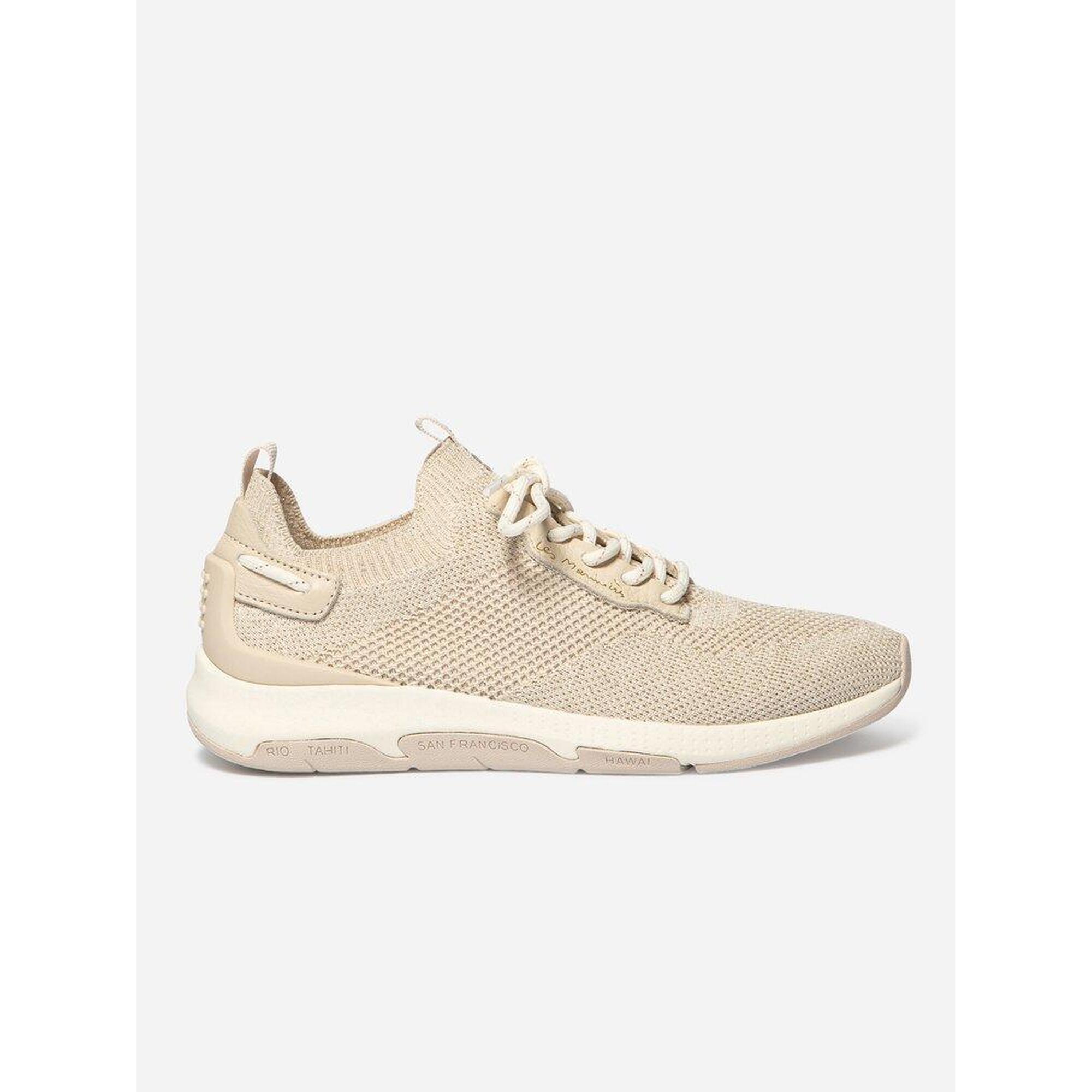 Tbs - Chaussures De Running Femme 1973 Jellina Chine Lin / Gold - Chaussures De Sport - Beige|jaune - 38 - Decathlon