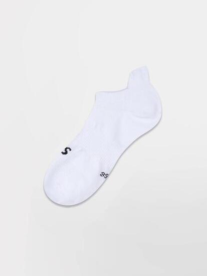 Chaussettes basses Mixte - LOWSOC Blanc/ecru