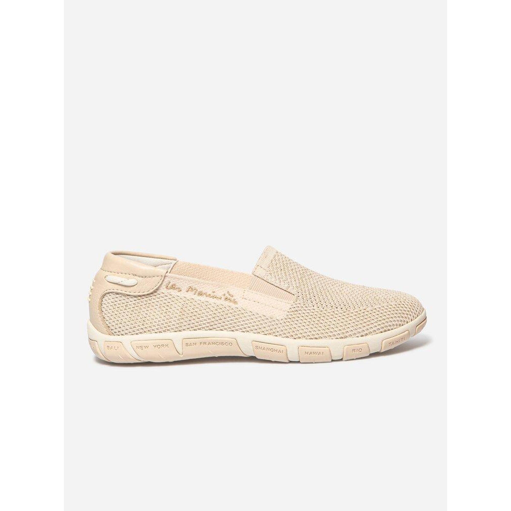 Tbs - Tennis Toile Femme Joessan Chine Lin / Gold - Baskets - Beige - 41 - Decathlon