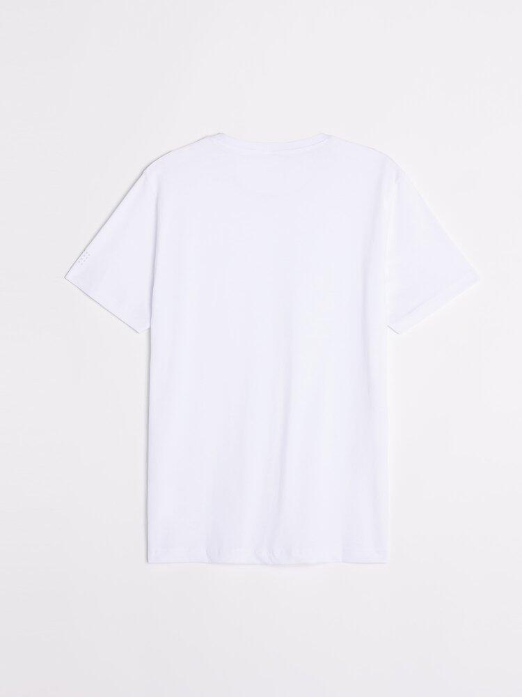 T-shirt manches courtes Homme - PIERETEE Blanc/ecru 2/2