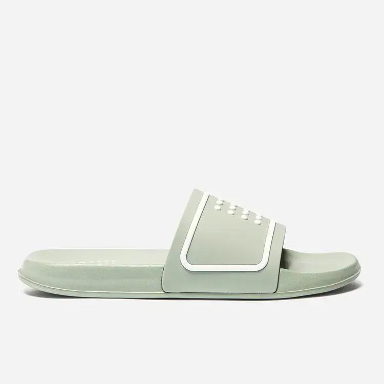 Women's Green Sliders TBS FLIFLOW