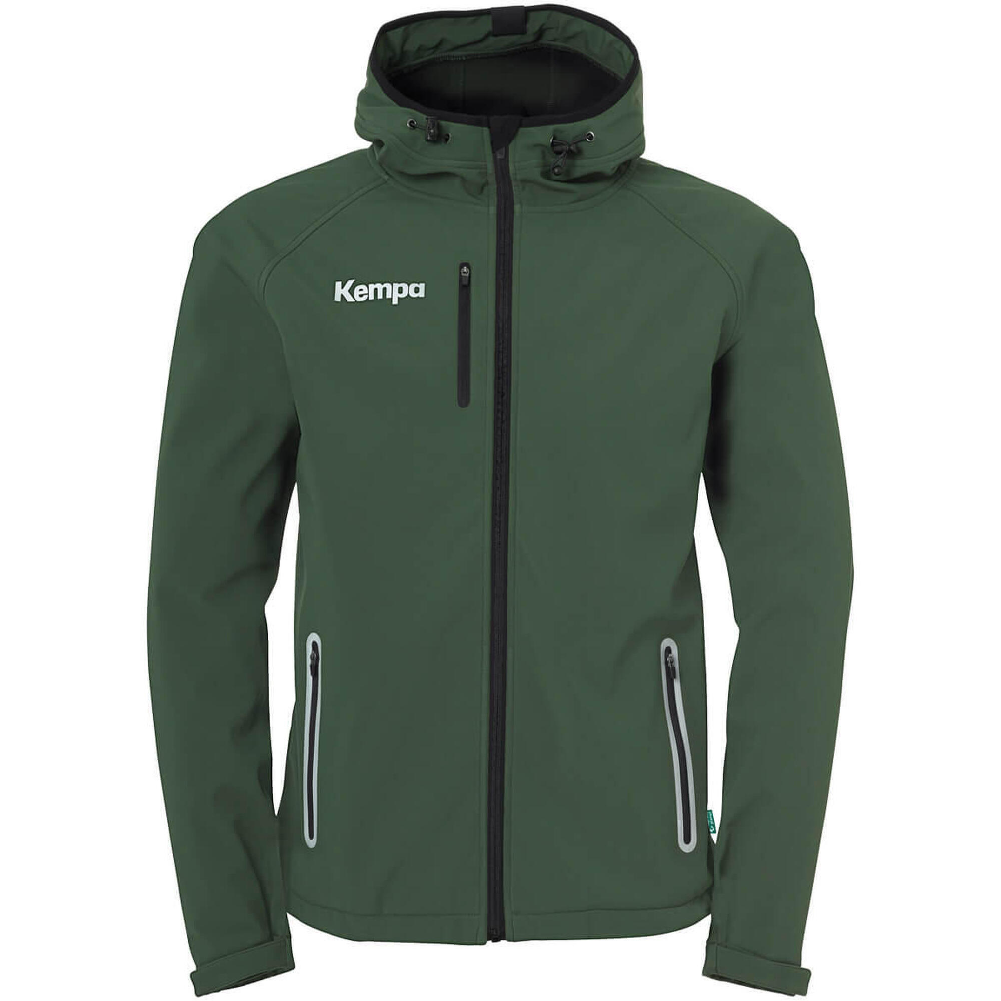 Kempa - Veste Softshell Softshell Kempa - Veste - Noir|vert - 6 À 8 Ans - Decathlon