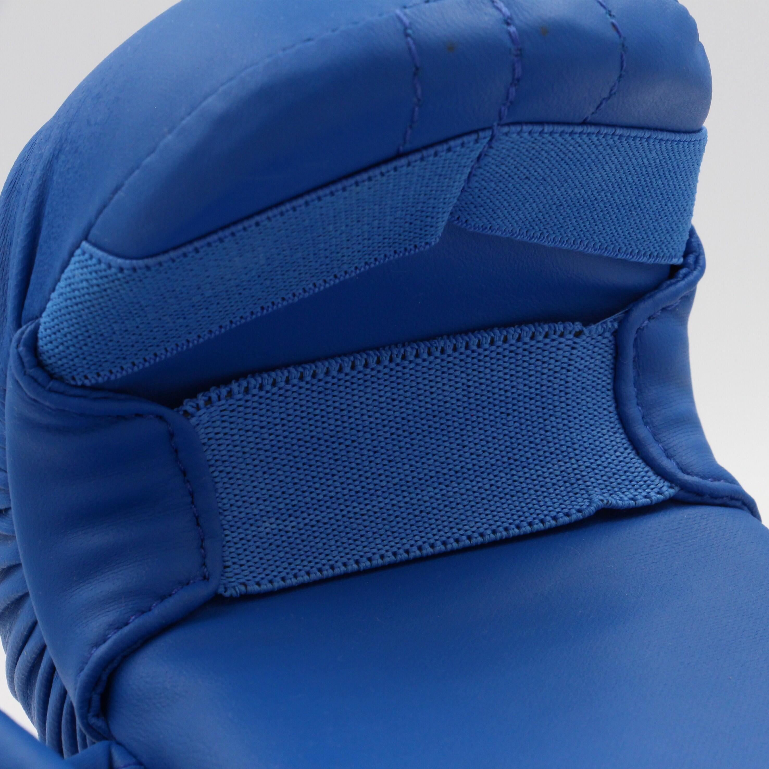 Mitaines / Gants Karate WKF avec pouce Rouge/Bleu ADIDAS 3/4
