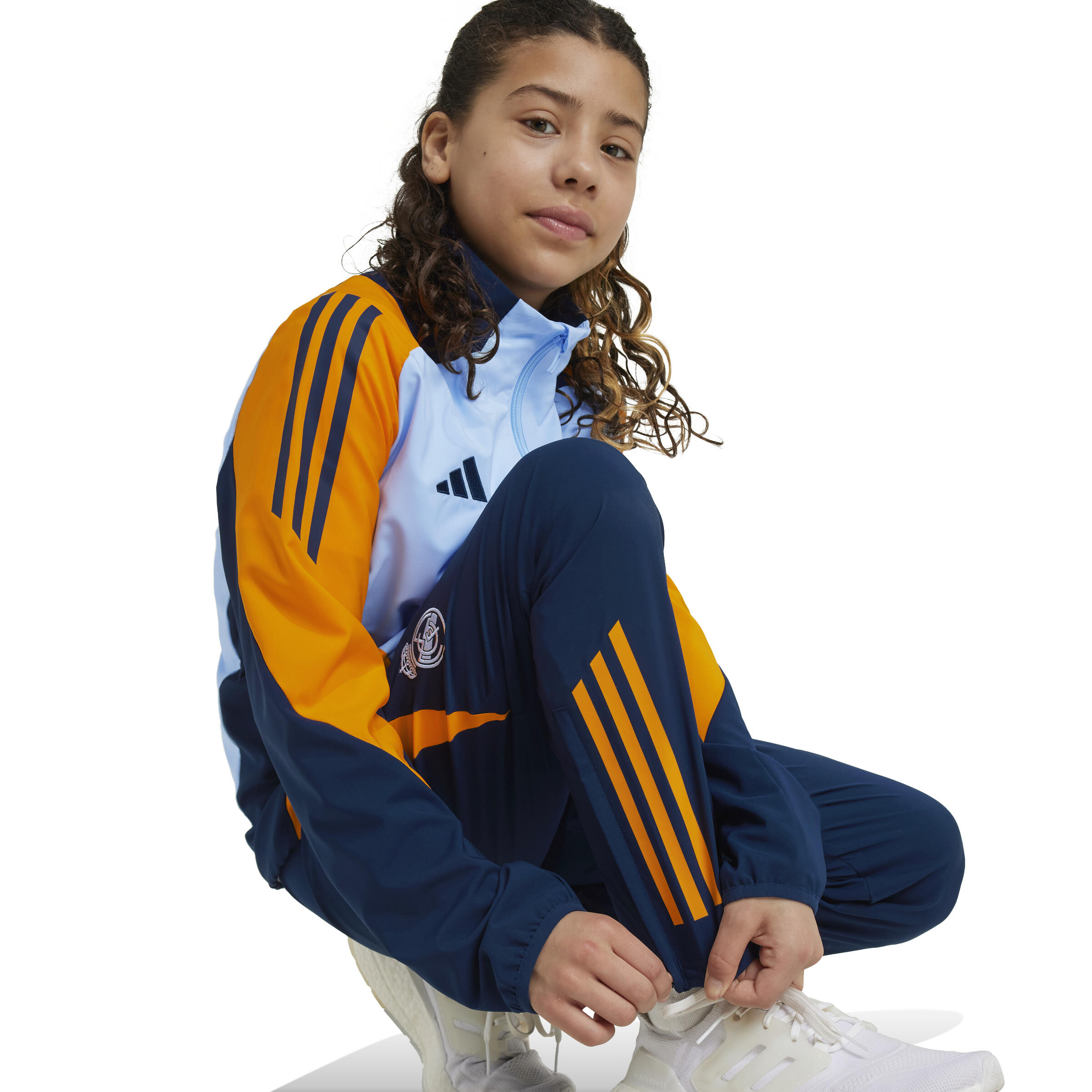 Pantalon de présentation Real Madrid Tiro 24 Competition Enfants 5/5