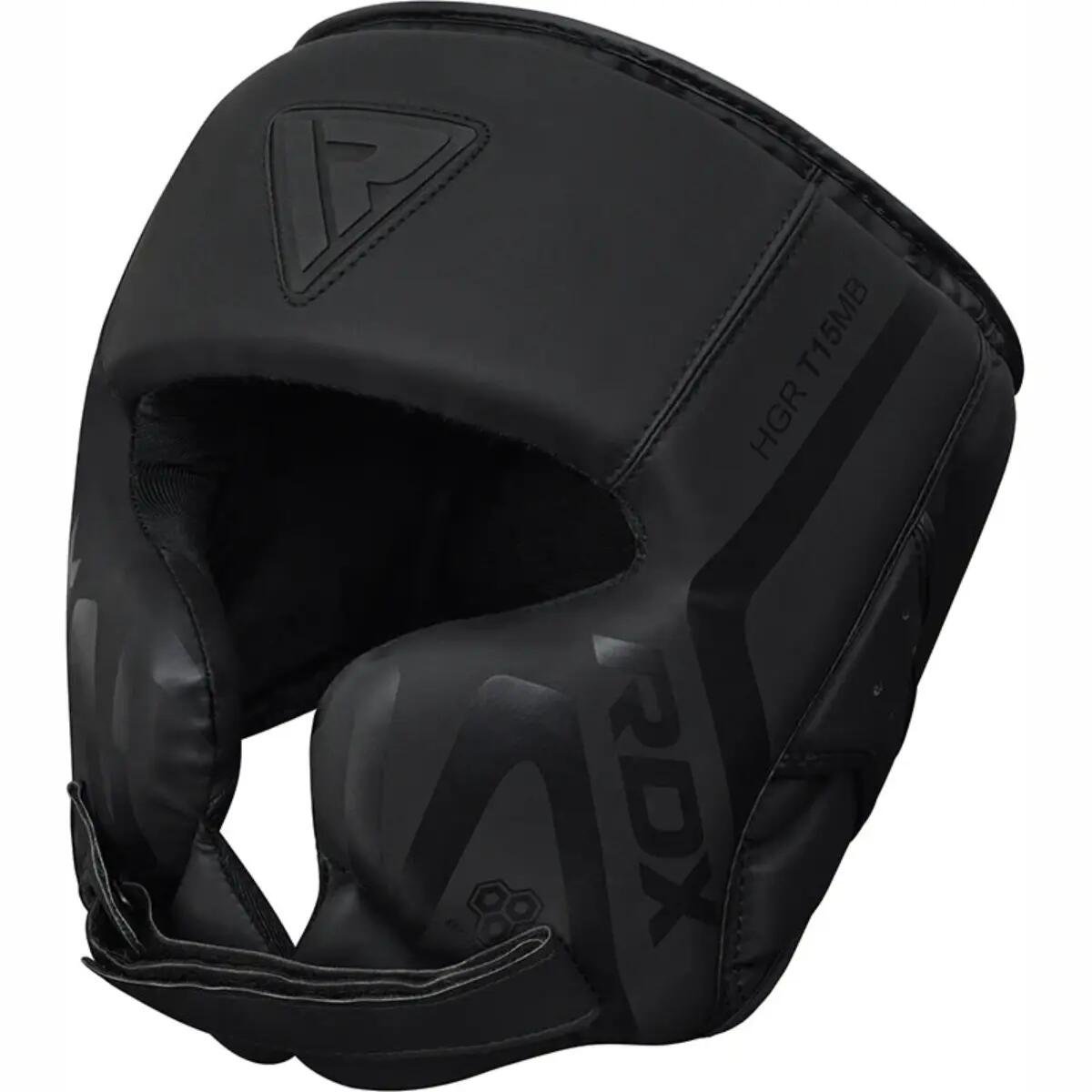 RDX T15 Leather X NOIR Head Guard 7/7