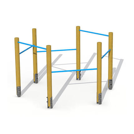 Reckanlage 6-fach Lärche Klettern Unisex