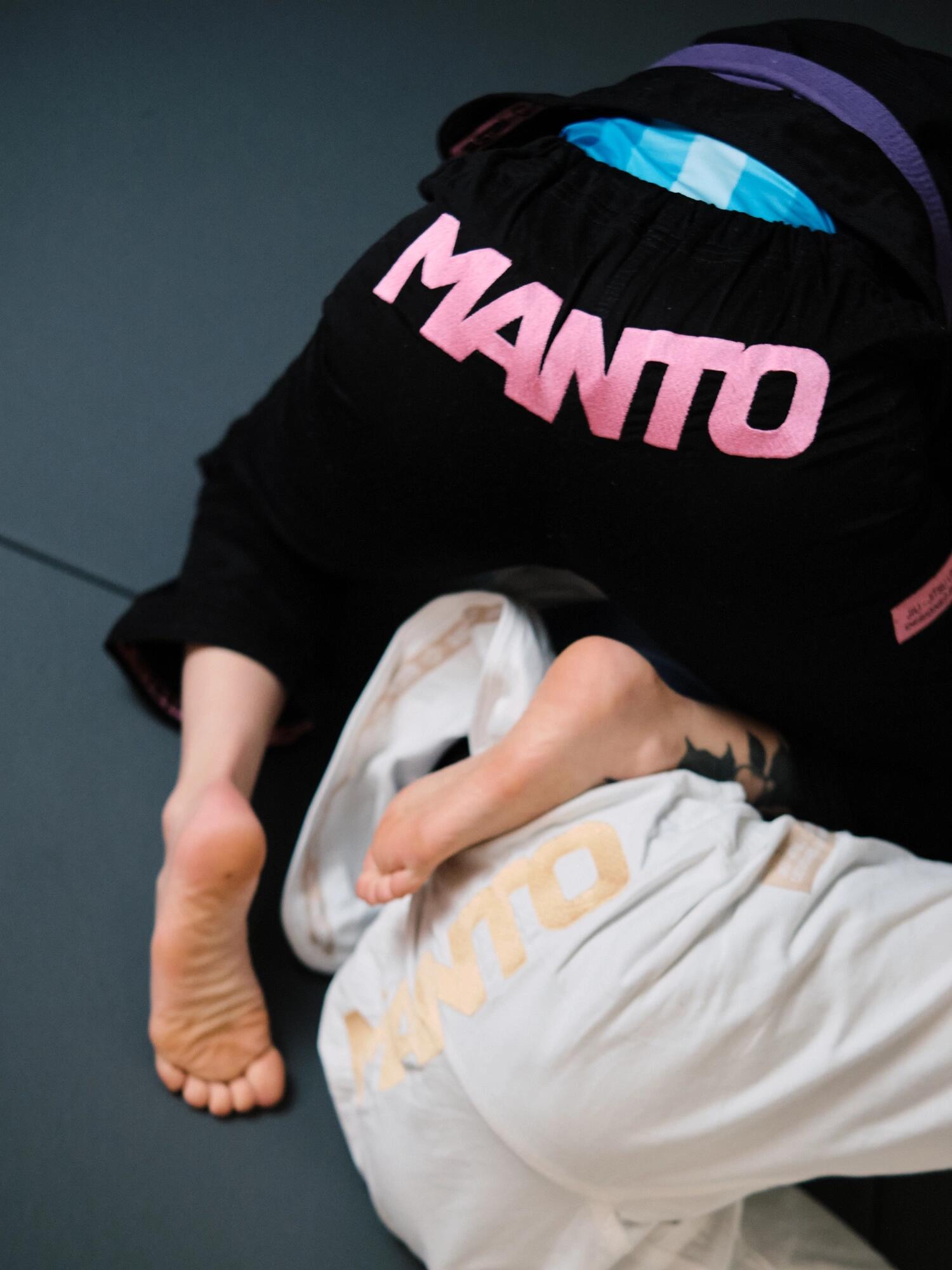MANTO "RISE 2.0" BJJ GI czarno-różowe 3/7