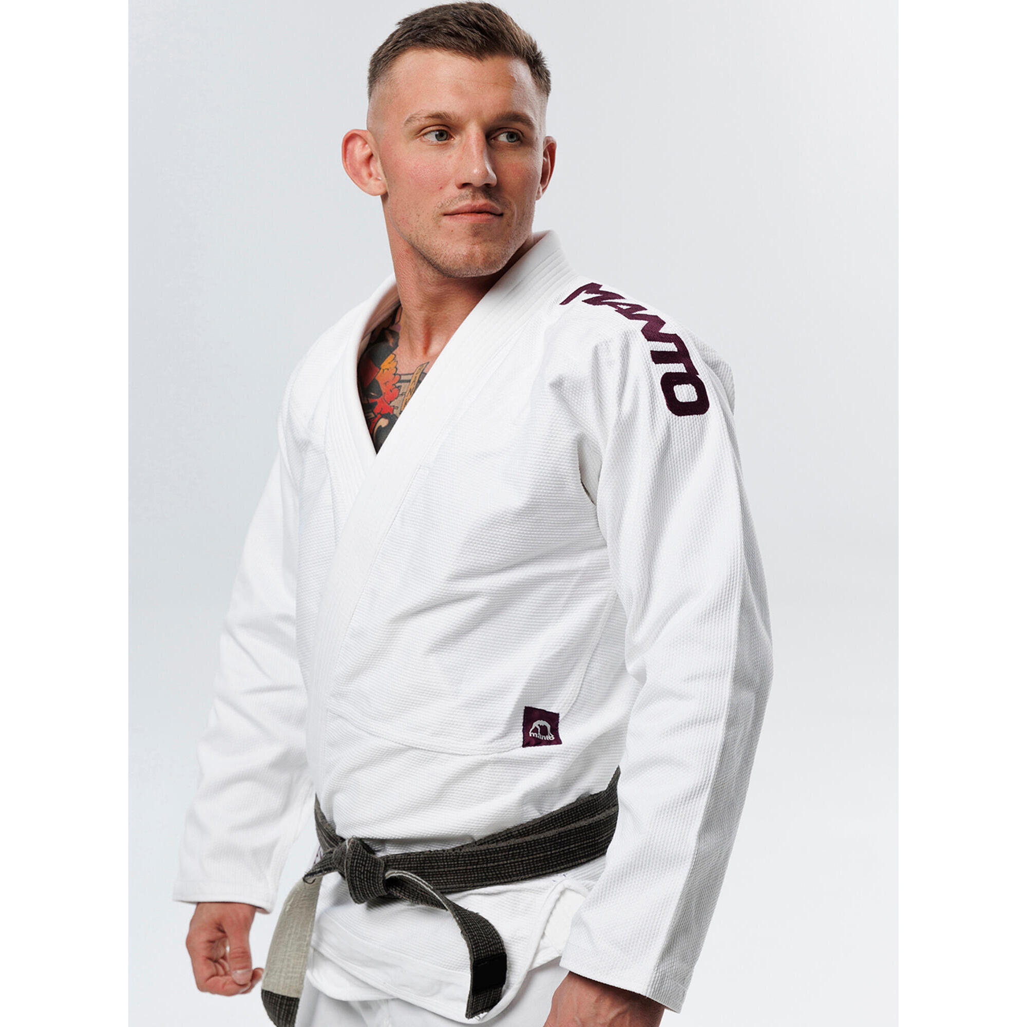 Manto - Gi Pour Jiu-jitsu Brésilien Manto X5 - Kimono - Blanc - A1 165-175cm - Decathlon
