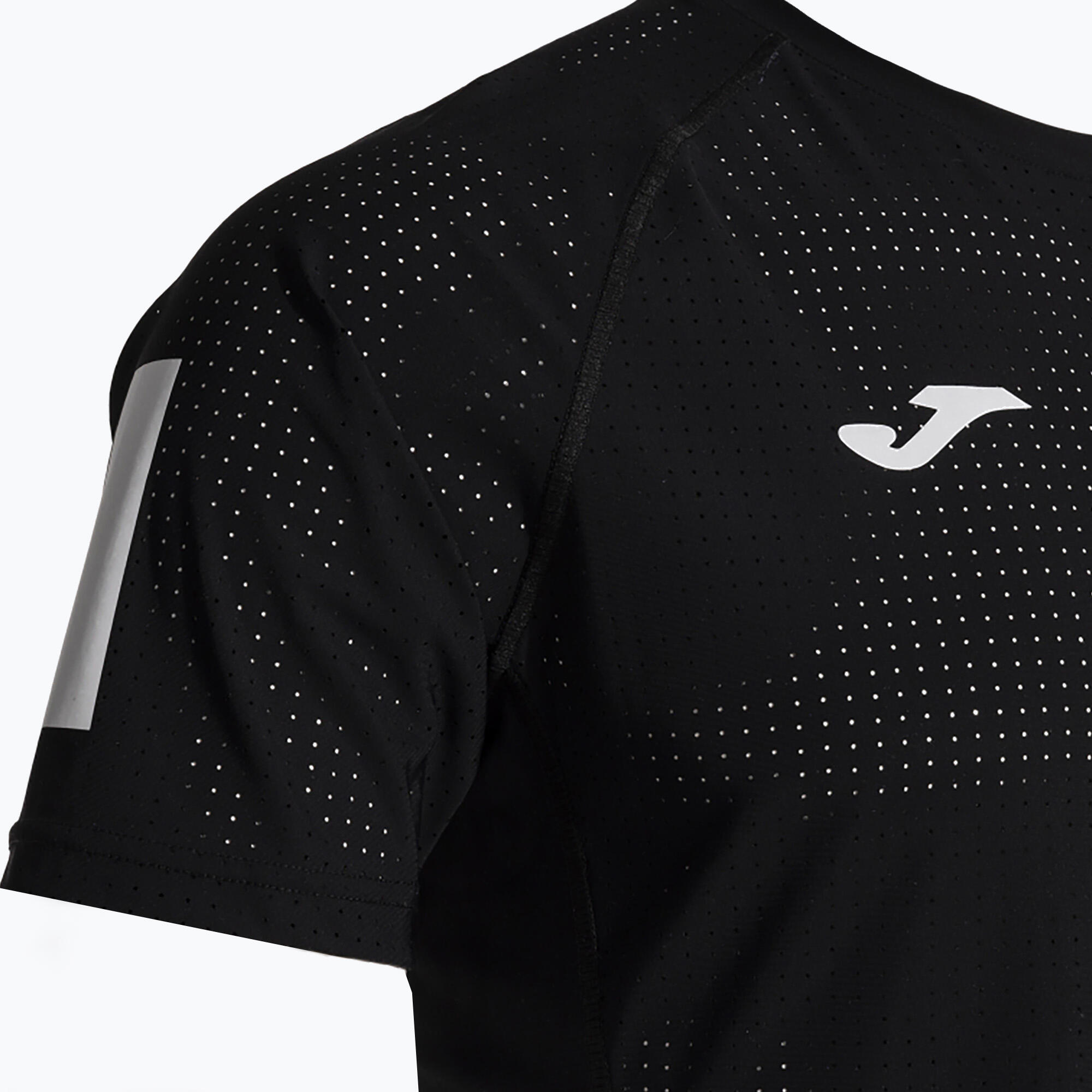 Maillot Manches Courtes Trail Homme Joma R-Trail Nature Noir 4/5