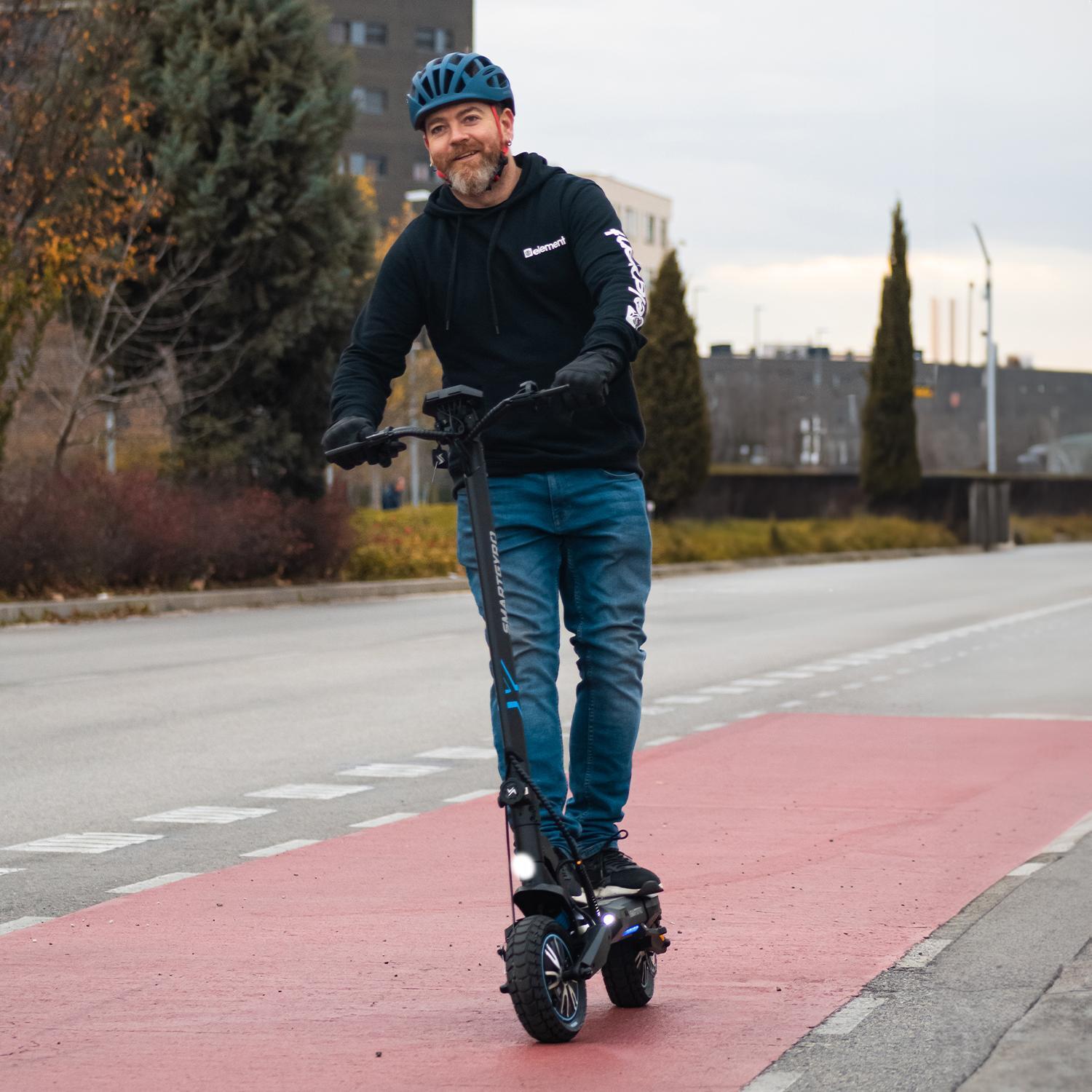 Patinete Eléctrico smartGyro Crossover Dual Max 2 LR C, 2 Motor 48V, Certif. DGT 4/7