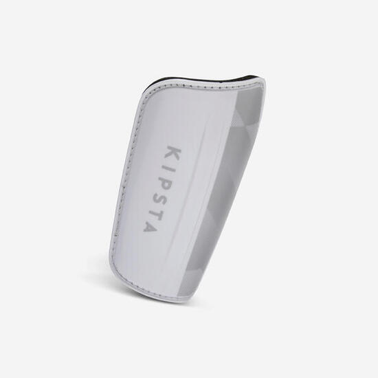 Seconde vie - Protège-tibias de football adulte F500 VIRALTO blanc... - TRÈS BON