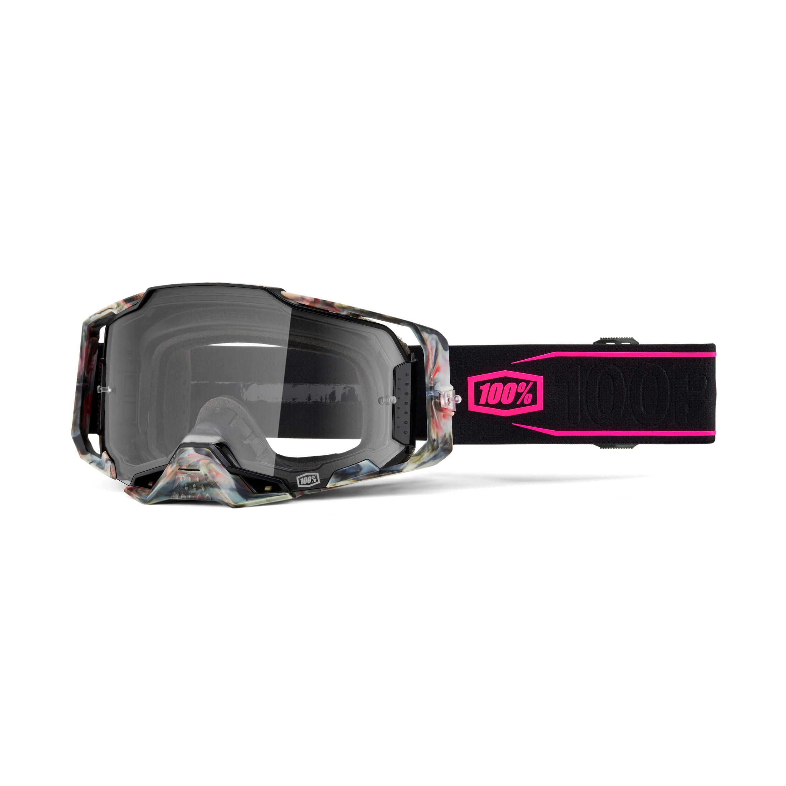Masque 100% Armega Sarcelle/Verre Clear 2/3