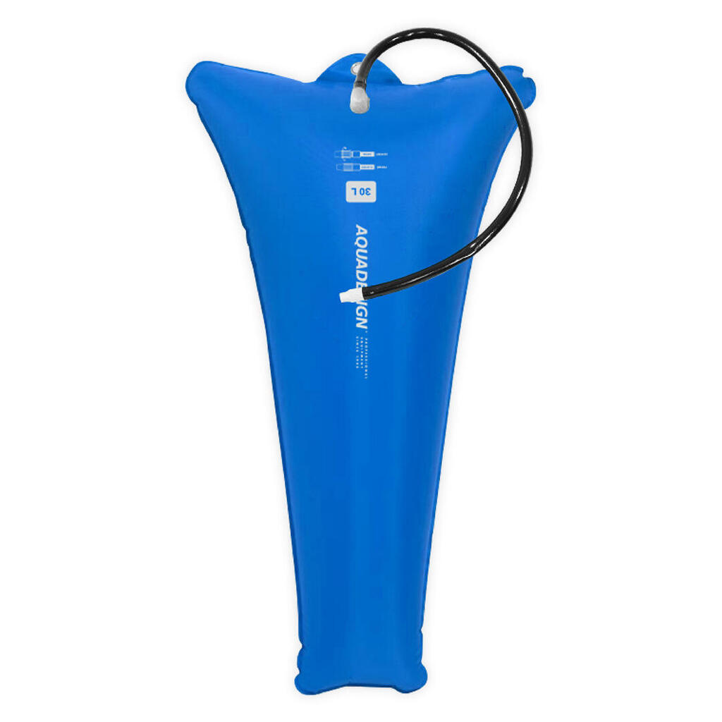 30 L Rear Canoe/Kayak Flotation Bag - Blue