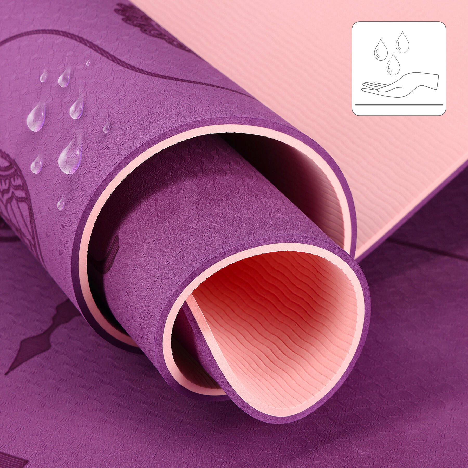 Yoga Mat - Violet 5/7