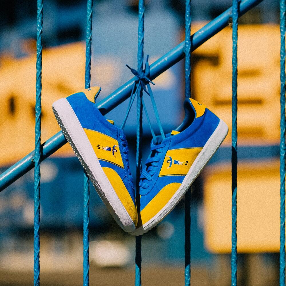 Sneakers - Heren - Maradona Boca - Blauw - Geel 2/7