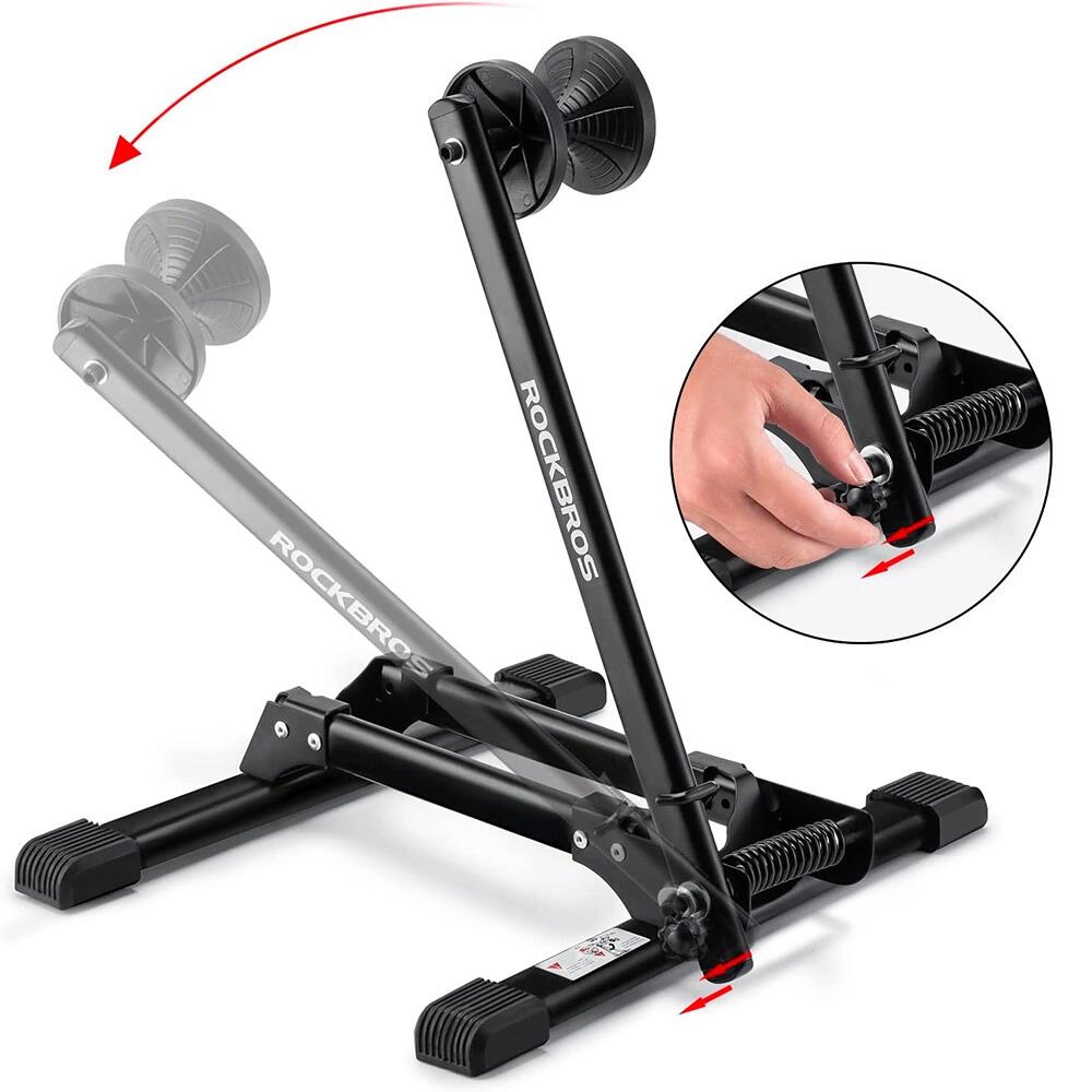 Rockbros 27210001001 Opvouwbare fietsondersteuning - Zwart 3/7