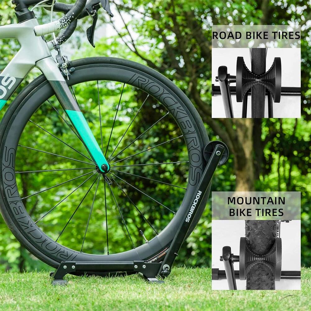 Rockbros 27210001001 Opvouwbare fietsondersteuning - Zwart 7/7