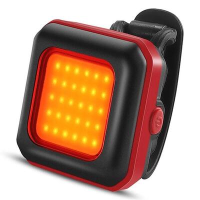 Led-veiligheidslamp voor fiets - rode achterlicht / rood licht