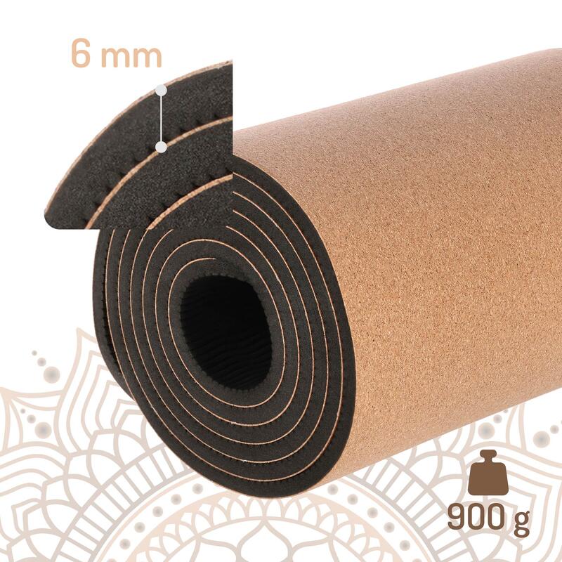 Saltea de Yoga CORK TPE HMS YM11