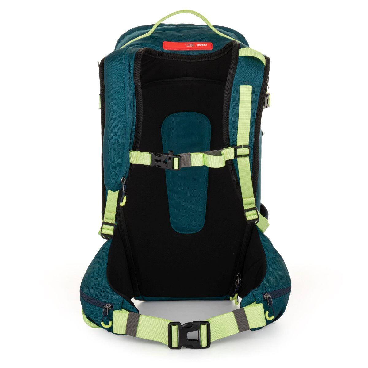 Hátizsák KILPI Glacier, 30 L, sötétzöld 2/7