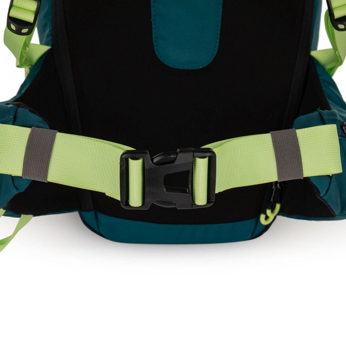 Hátizsák KILPI Glacier, 30 L, sötétzöld 7/7