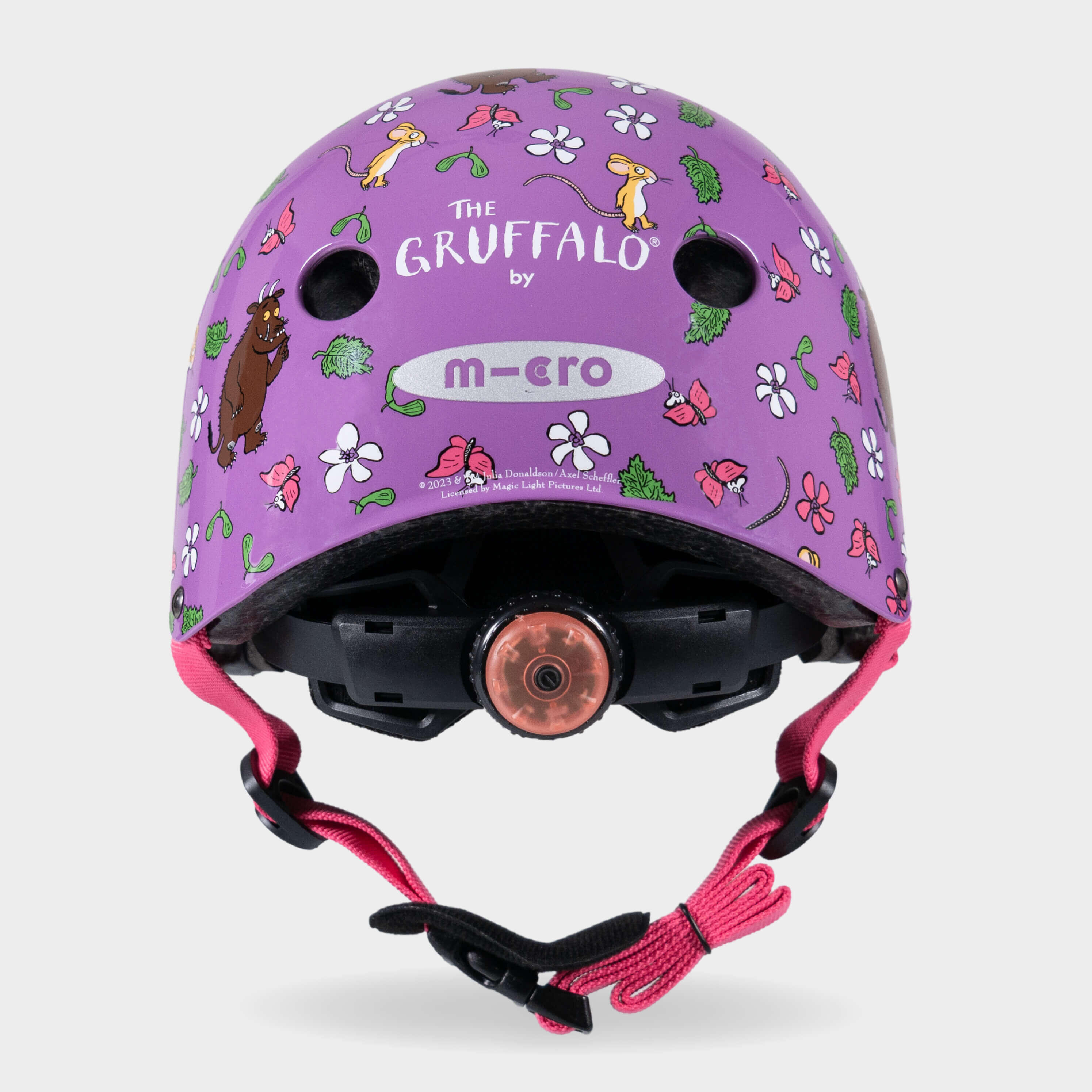 Printed Helmet: Gruffalo Purple 2/5