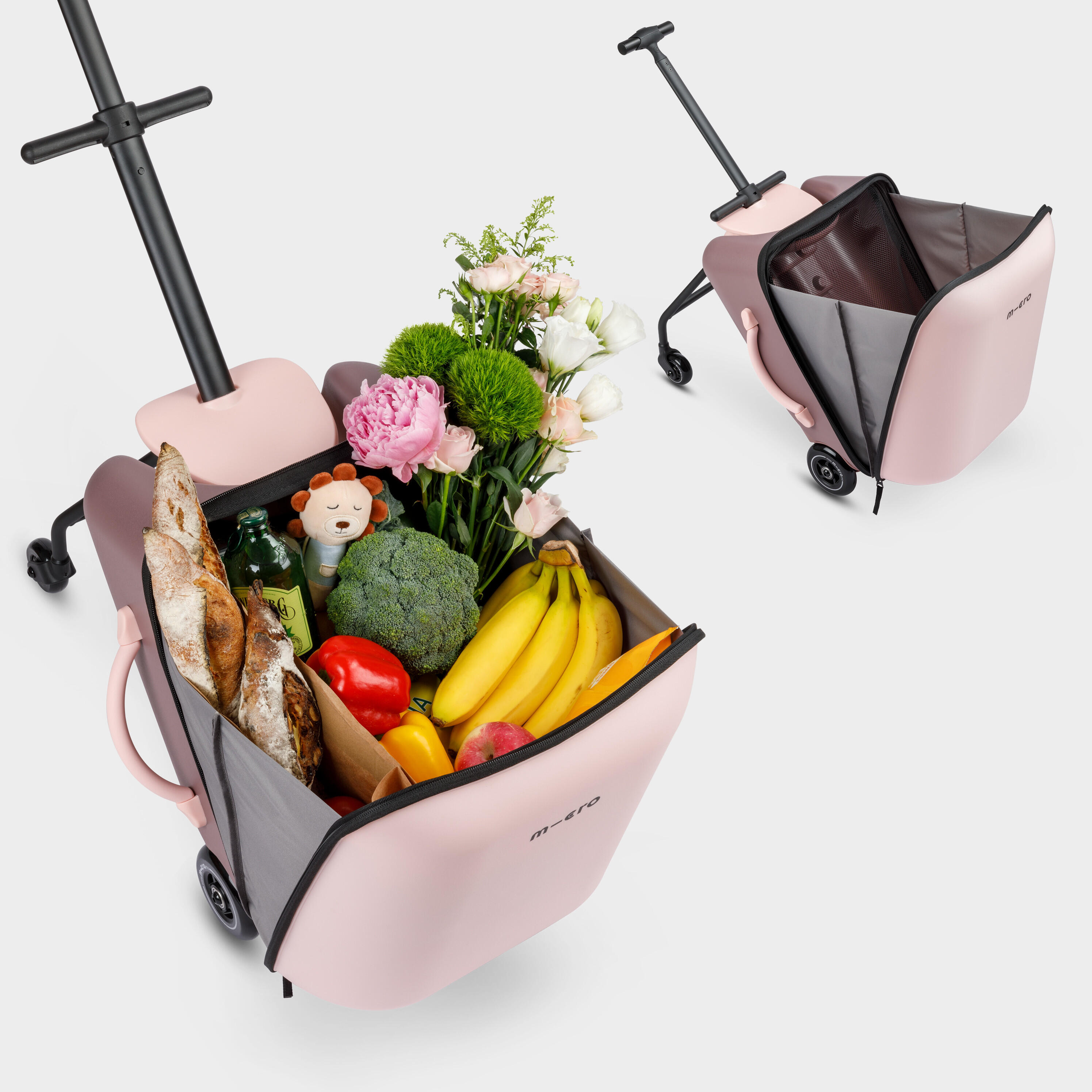 Eazy Ride On Luggage: Pink 4/7