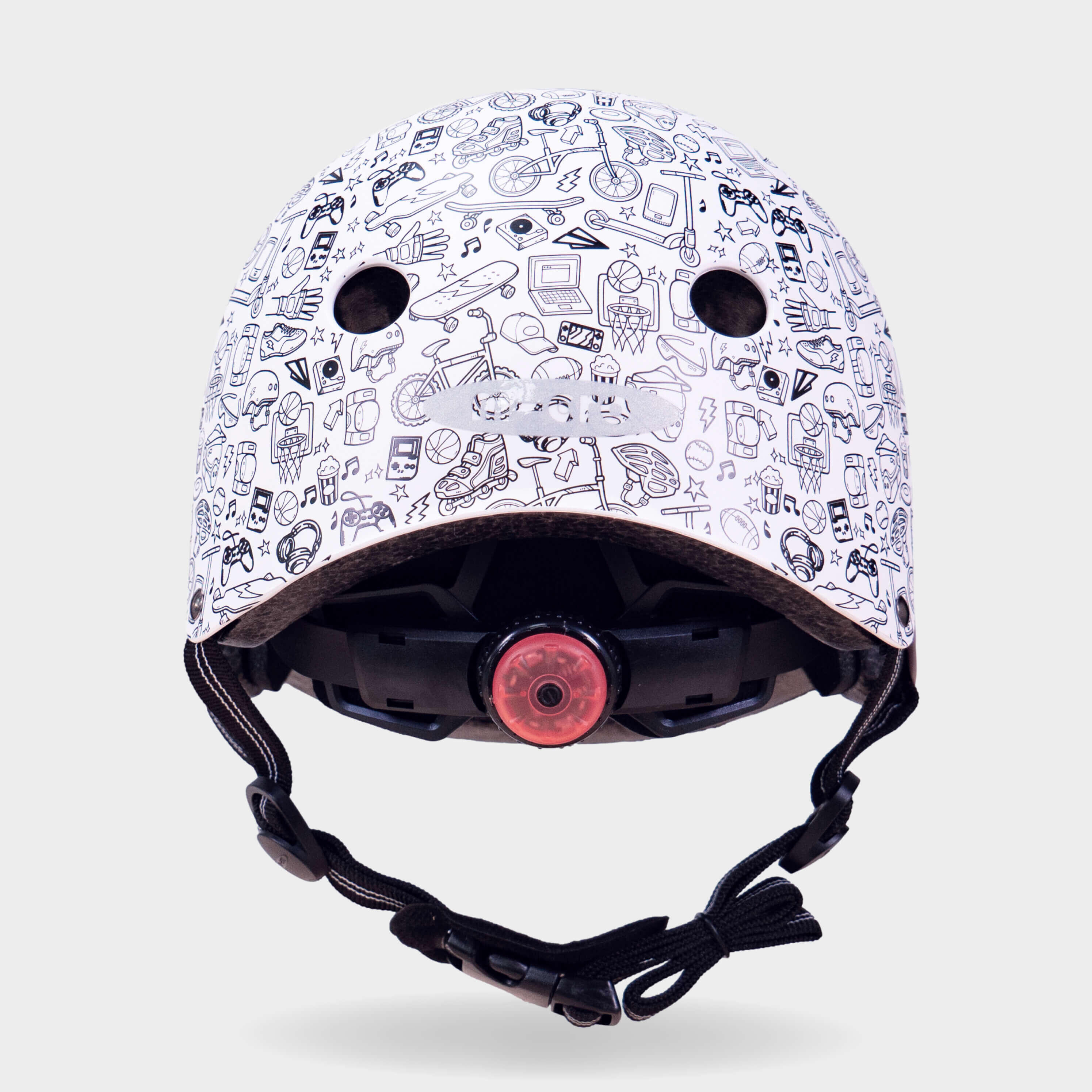 Printed Helmet: Doodle Print 2/6