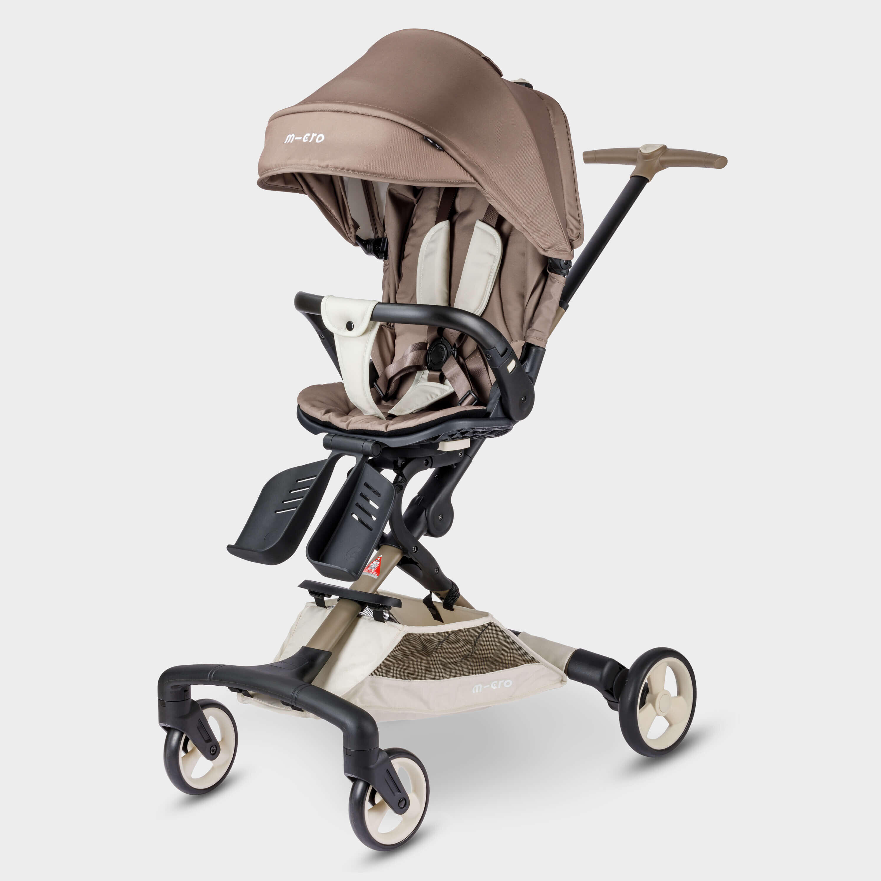 The Micro Lightweight Stroller 360: Latte MICRO Decathlon