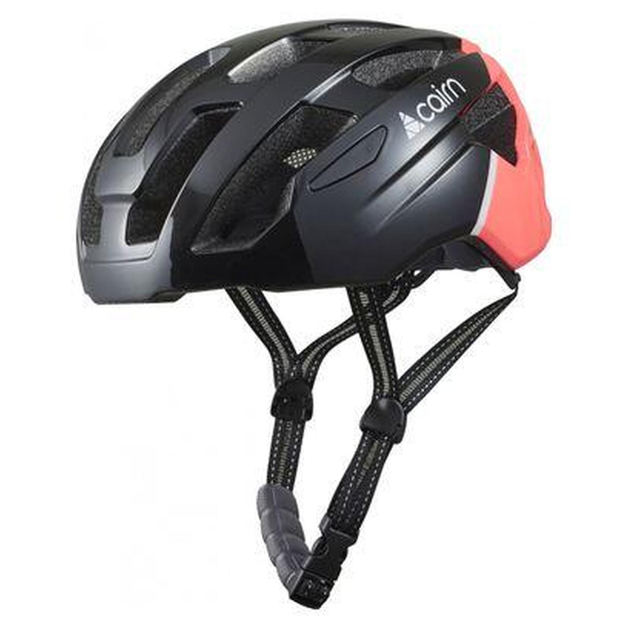 Casque Cairn Prism II Noir / Rose Néon
