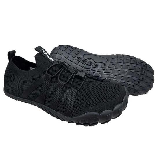 Buty Trekker Barefoot Comfort na Podnoszenie Ciężarów, czarne - EU38 - UK 5