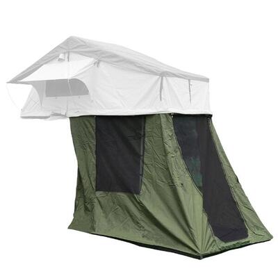 Trekker bijruimte voor cabin l, groen daktent ondertent