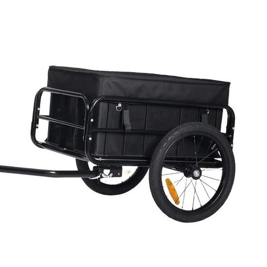 Przyczepka Rowerowa Trekker z plastikowym pojemnikiem