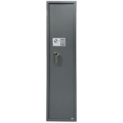 Trekker Waffenschrank für 5 Waffen AS500, Grau, mit digitalem Schloss