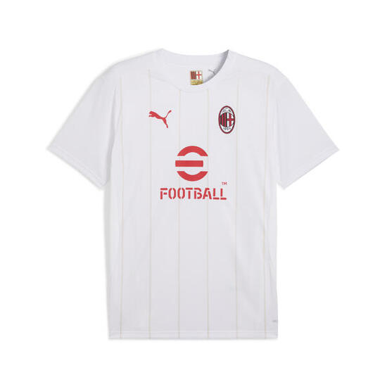 Maglia pre-partita AC Milan da uomo PUMA Black For All Time Red