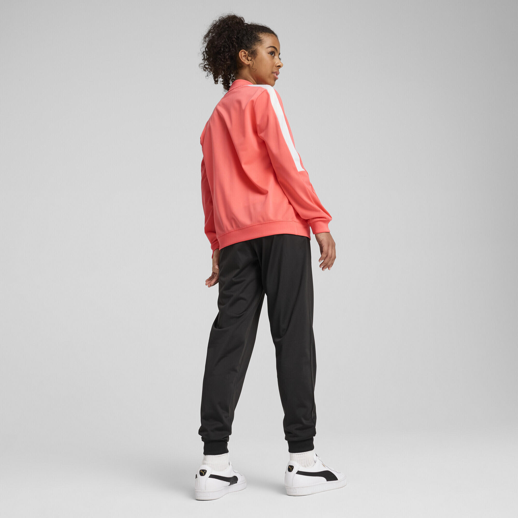 Chándal de béisbol de poliéster Niño PUMA Peach Frost Red 3/7