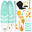 Placă Stand Up Paddle Gonflabil Accesorii HUIIKE, Verde, Stabilitate Mare