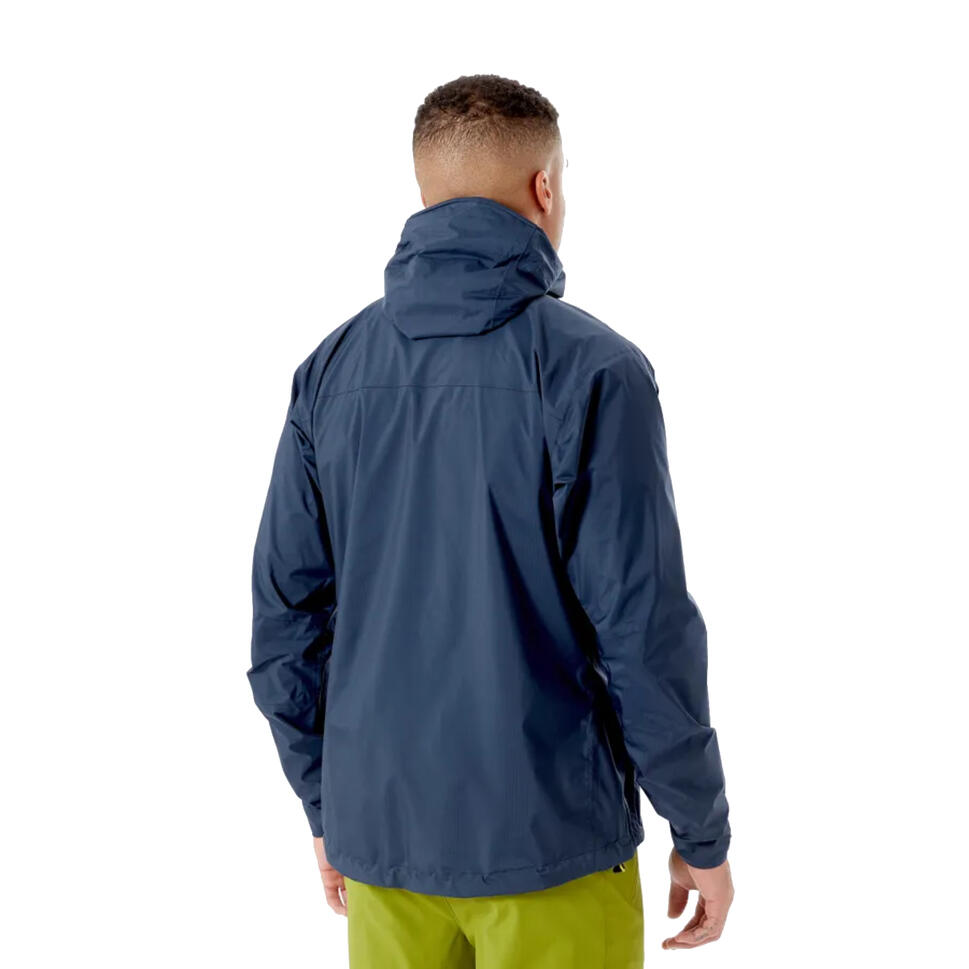 Kurtka przeciwdeszczowa męska Rab Downpour Plus 2.0 Jacket z kapturem